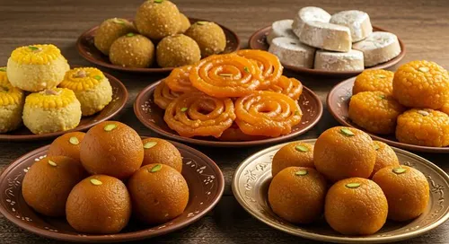 Traditional Indian sweets and desserts